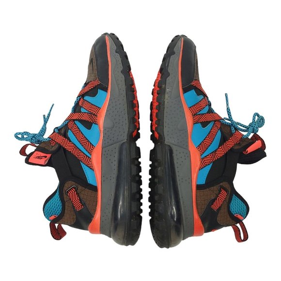 Nike Air Max 270 Bowfin Mens 10 Brown Blue Orange Trail Running Shoe AJ7200-200 - Picture 2 of 11